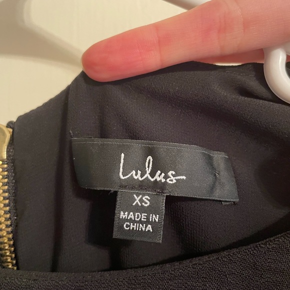 Lulus Shift and Shout Black Shift Dress in Size XS - Picture 6 of 6